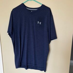 Under Armour Men's Navy Blue T-Shirt